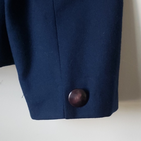 Vintage 1980s Navy Pendleton Wool Blazer Jacket - Picture 7 of 7